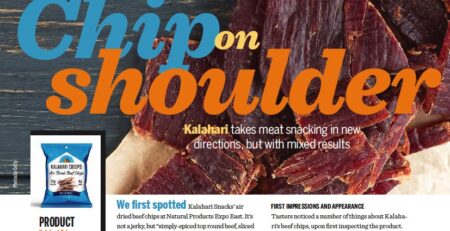 Kalahari Snacks’ air dried beef chips